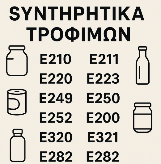 7 πιο Επιβλαβή Συντηρητικά στη Διατροφή